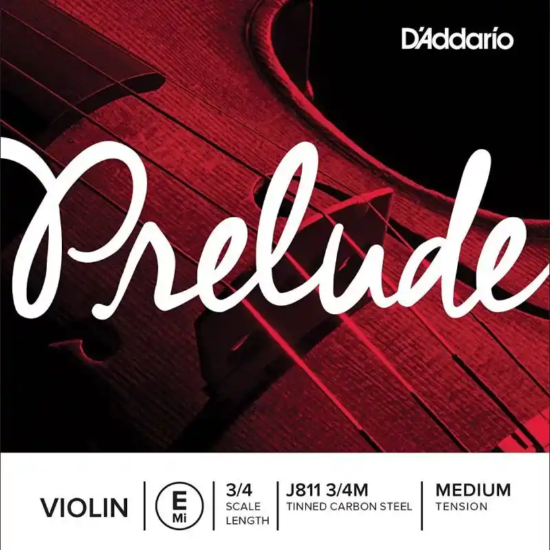 D'addario J811 Prelude hegedűhúr E, 3/4 medium Árcsökkenés