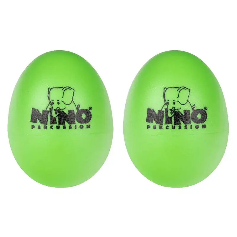 Árcsökkenés NINO Percussion NINO540GG-2 tojás shaker zöld