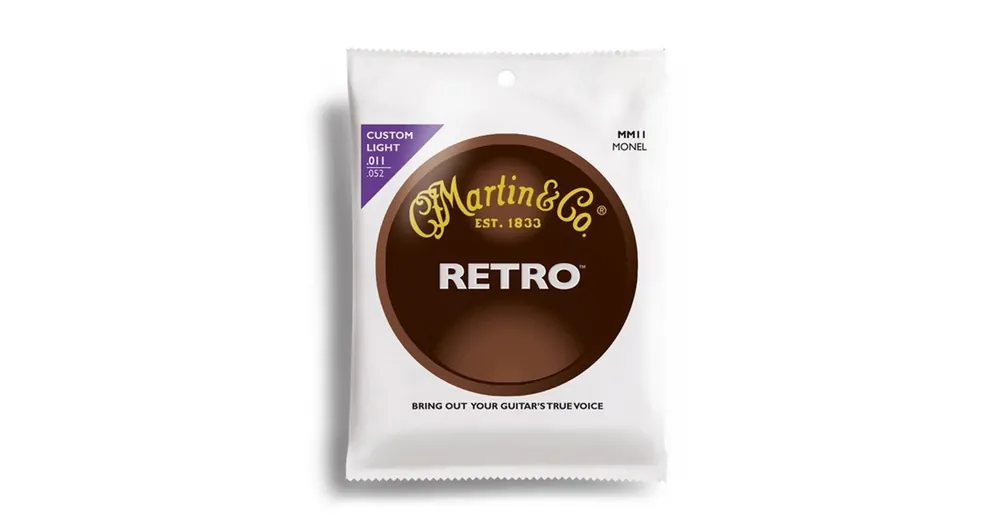 Biztonságos fizetés Akusztikusgitár húrkészlet Martin Retro 13-56