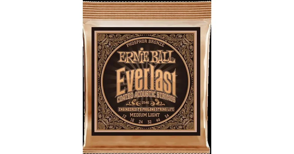 Akusztikusgitár húrkészlet Ernie Ball EVERLAST COATED P. BRONZE MEDIUM LIGHT 12-54 Biztonságos vásárlás