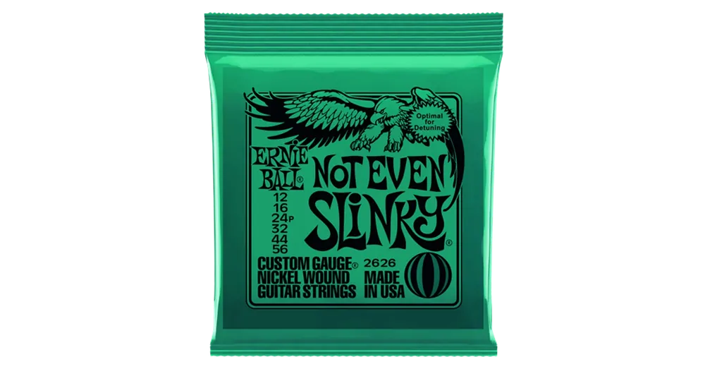 Szuper ajánlat Elektromosgitár húrkészlet, Ernie Ball Not Even Slinky 12-56