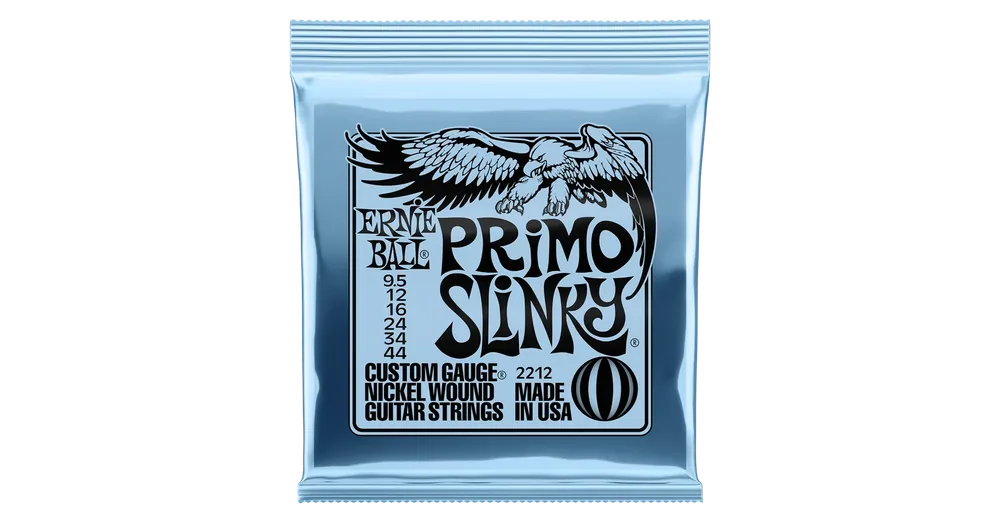 Elektromosgitár húrkészlet Ernie Ball nickel wound primo slinky 9.5-44 Biztonságos fizetés