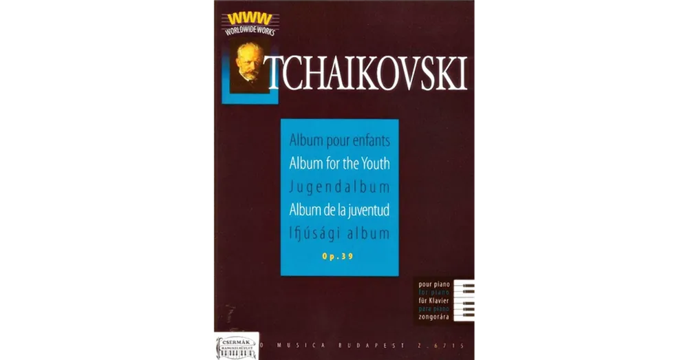 Szuper ajánlat Tchaikovsky, Pyotr Ilyich, Ifjúsági album zongorára