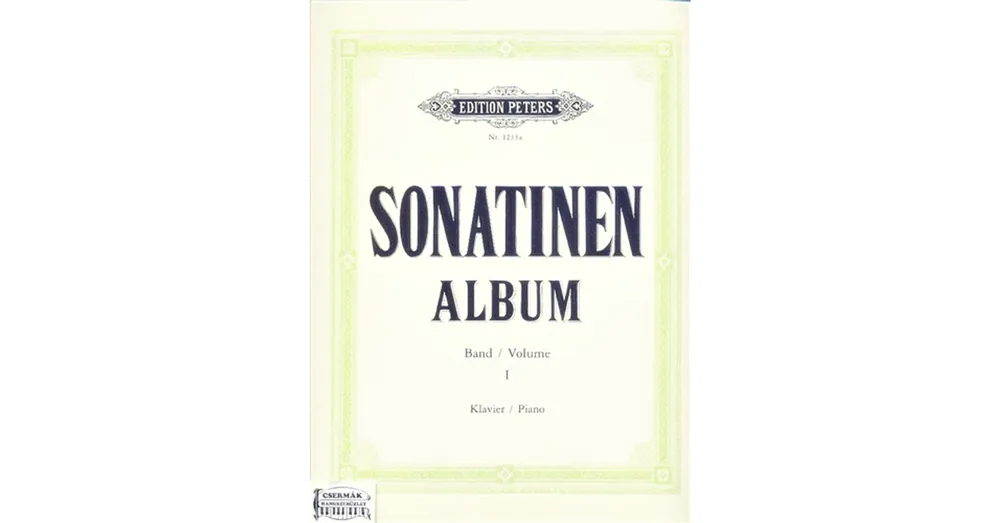SONATINEN ALBUM I. KLAVIER Azonnal elérhető
