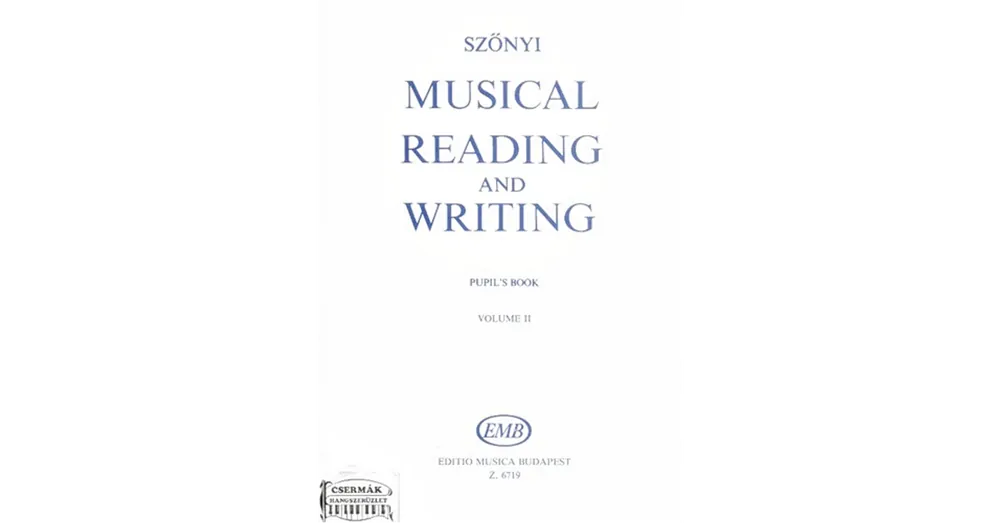 MUSICAL READING AND WRITING VOL. II. Árengedmény