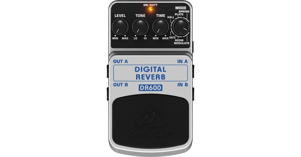 Behringer DR600 Digital Reverb Effekt Pedál Azonnali szállítás
