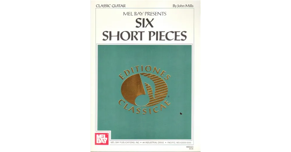 Expressz kézbesítés SIX SHORT PIECES FOR GUITAR (A)