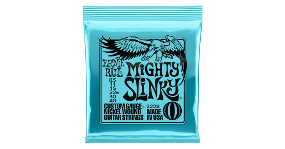 Biztonságos fizetés Ernie Ball NICKEL WOUND MIGHTY SLINKY 8.5-40