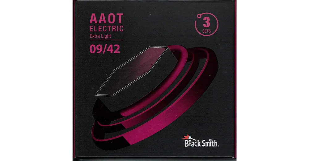 Rendeld meg most BlackSmith AAOT Electric, Extra Light 09-42 húr - 3 szett
