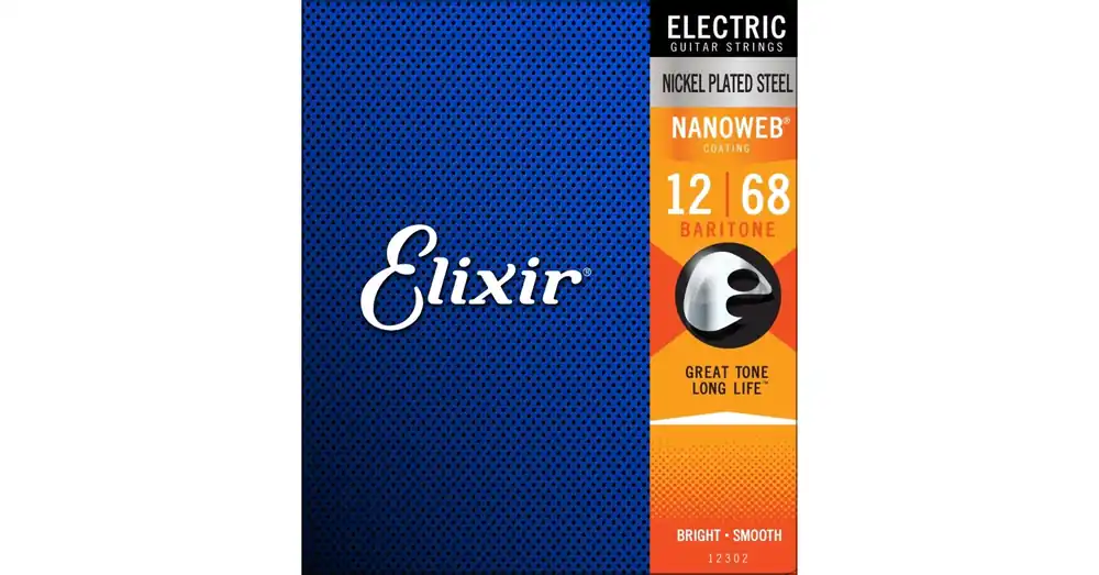Kedvezmény Elixir NanoWeb (12302) 12-68 Baritone elektromos húrkészlet
