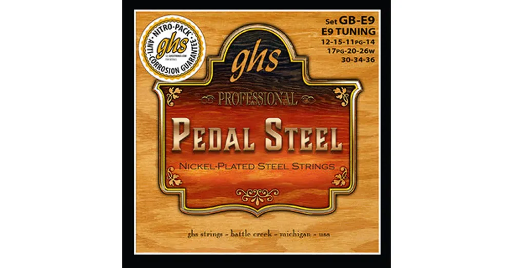 Újdonság GHS GB-C6 el.húr - Pedal Steel Boomers, C6 Tuning
