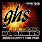 Vásárlói kedvenc GHS GBCL-8 el.húr 8 húros Boomers, Custom Light, 9-74