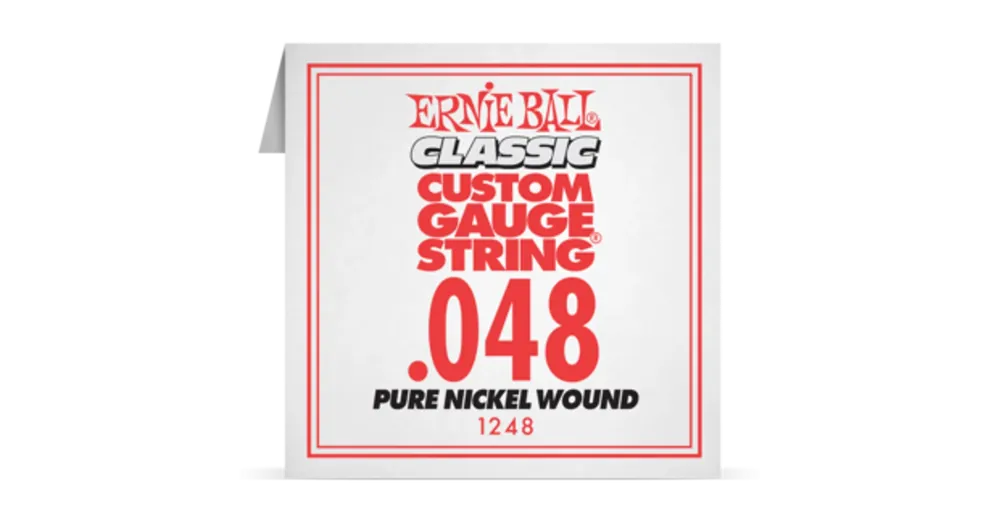 Korlátozott ajánlat Ernie Ball Single Pure Nickel .048