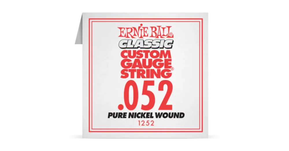 Azonnali szállítás Ernie Ball Single Pure Nickel .052