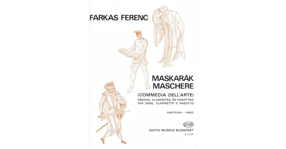 MASKARÁK OBOÁRA, KLARINÉTRA ÉS FAGOTTRA Ajánlat