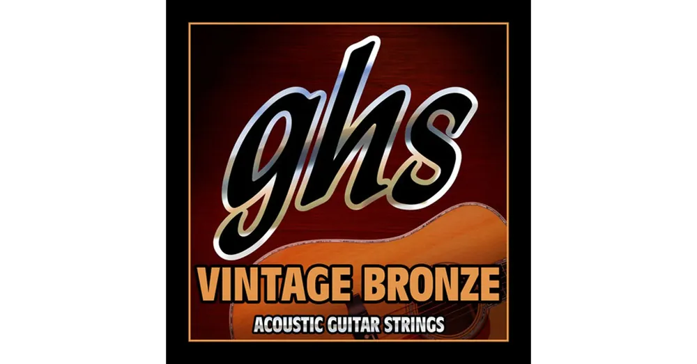 Expressz kézbesítés GHS VN-M akusztikus húr Vintage Bronz - Medium, 13-56