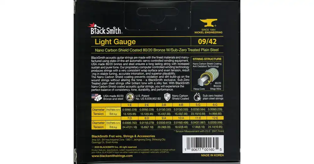 BlackSmith AOT Acoustic Bronze, Light 09-42 húr - 12 húros Csak ma
