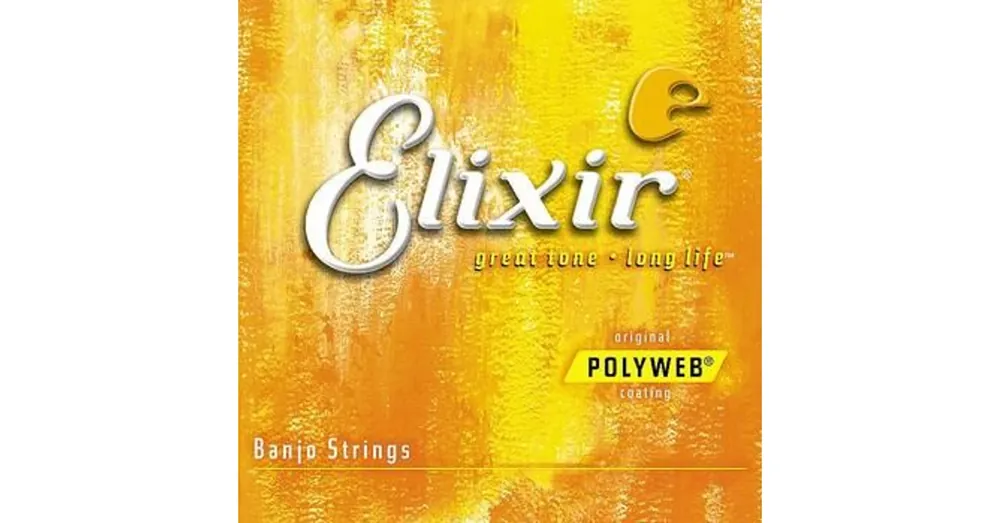 Végkiárusítás Elixir PolyWeb (11600) Banjo 9-20 Light húrkészlet