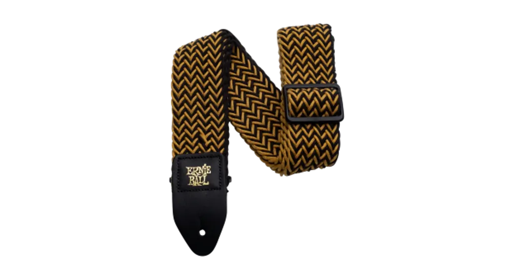 Ernie Ball Ernieball Polyspun Heveder Fekete/Sárga Rendeld meg most