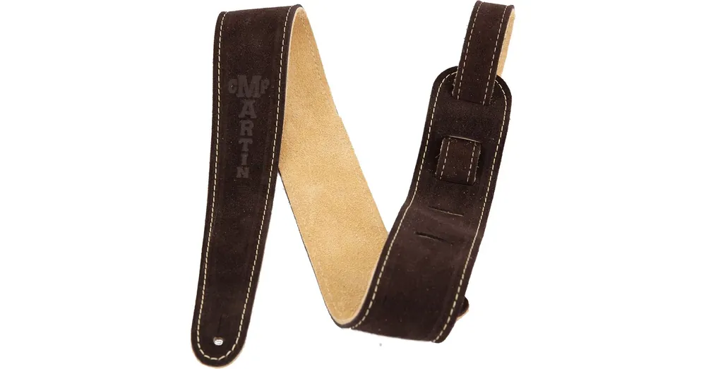 Gyors kiszállítás Martin ST3-BR -18A0017- gitár heveder bőrből, barna