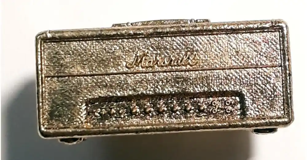 Kitűző, gitár erősítő, Marshall Head AMP Vintage 1959 SLP Azonnal elérhető
