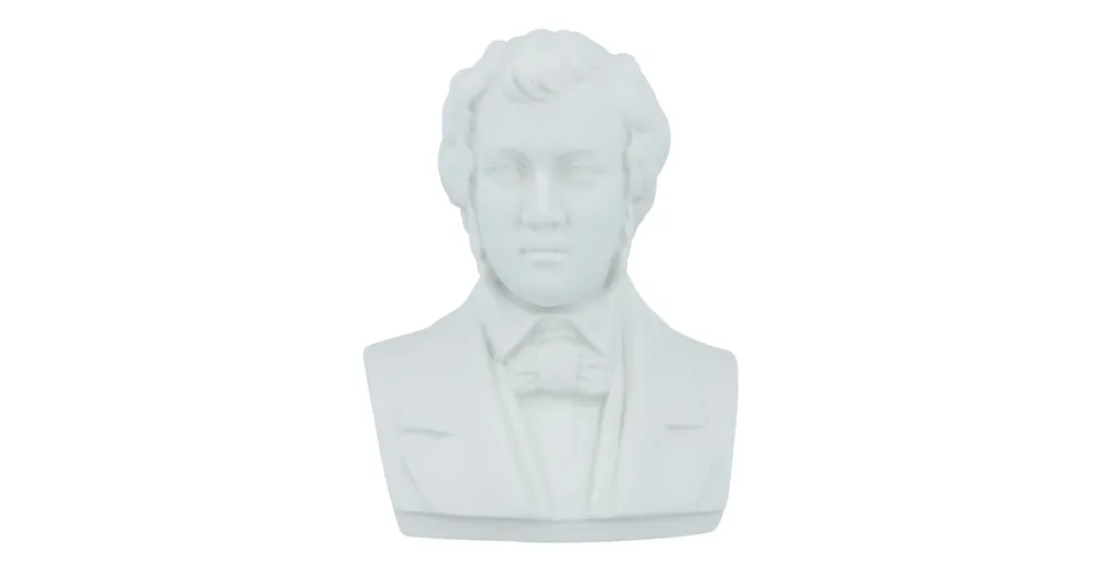 Mellszobor Chopin, porcelán 12 cm Vedd meg most