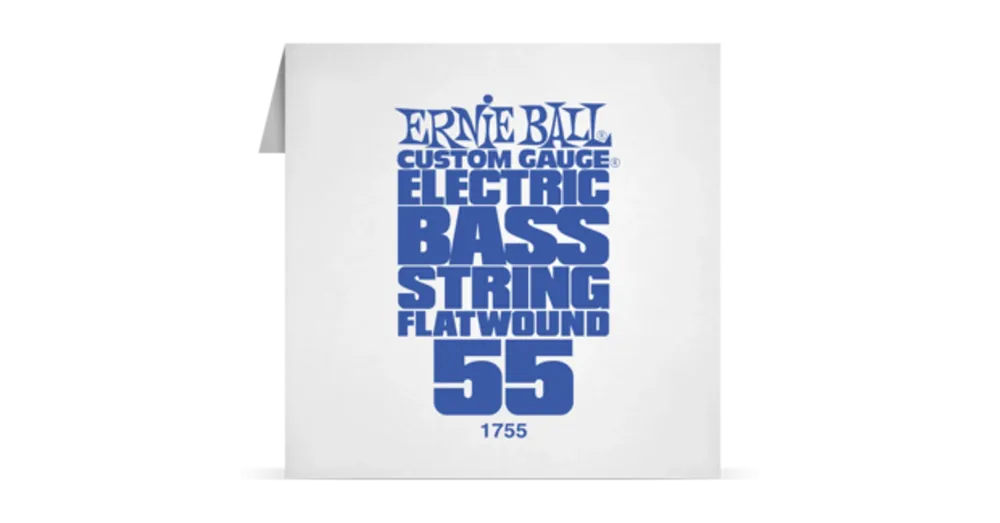 Azonnal elérhető Ernie Ball Single Flatwound Bass 055