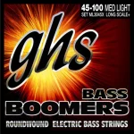 Azonnal elérhető GHS ML3045X el.basszushúr - Boomers Extra Long Scale, Medium Light, 45-100
