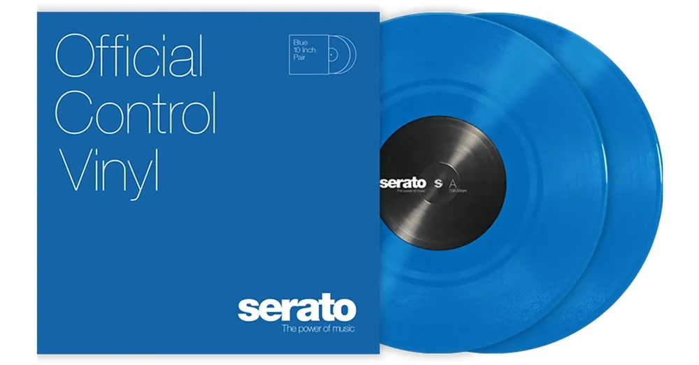 Kihagyhatatlan ajánlat Serato - Control Vinyl - 2x10" Blue