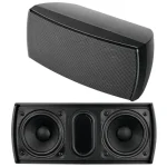 OMNITRONIC OD-22 Wall Speaker 8Ohms black Csak ma