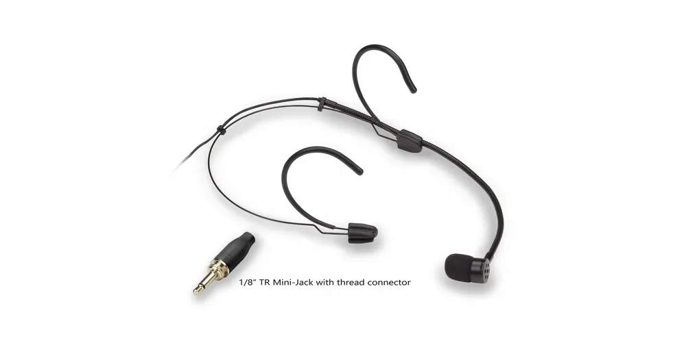 SOUNDSATION VISAGE-C01A BK - Kardioid headset mikrofon, 3,5mm-es menetes jack csatlakozóval, fekete színben Kedvezmény