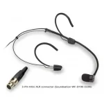 Végkiárusítás SOUNDSATION VISAGE-C01E BK - Cardioid headset mikrofon-3 tűs Mini-XLR, fekete (Soundsation WF-D190-D290-hez)