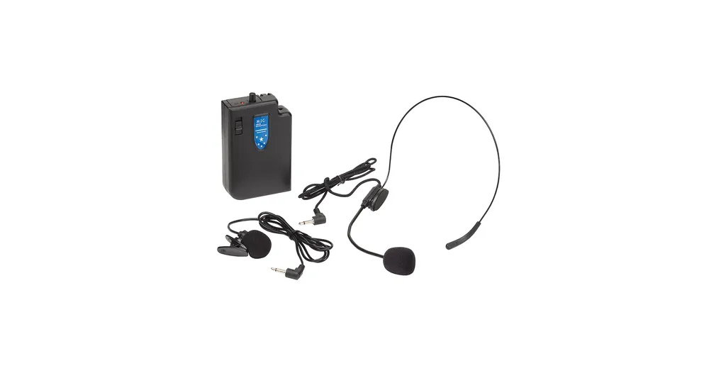 Árengedmény SOUNDSATION GO-SOUND POCKET MIC - Zsebadó headset és csiptetős mikrofonnal GO-SOUND AMW hangfalakhoz