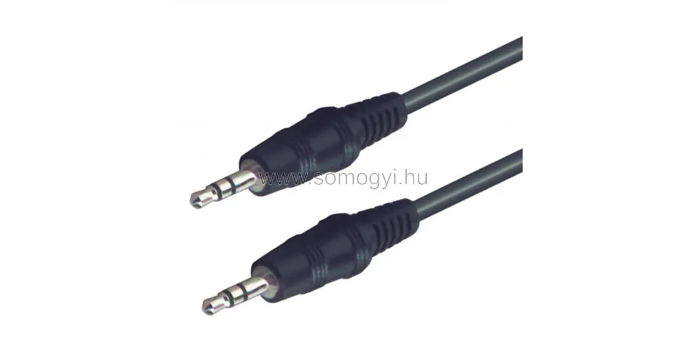 SAL A 51X Audió kábel, 3,5 mm sztereó dugó-3,5 mm sztereó dugó, 1,5 m Szuper akció