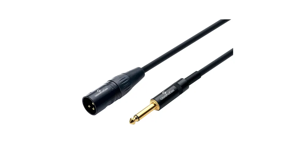 Biztonságos fizetés Soundsation WM-UXMJ10 - Wiremaster szimmetrikus mikrofonkábel: XLR(papa)-6.3mm Jack MONO / 10m