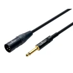 Vedd meg online Soundsation WM-UXMJ15 - Wiremaster szimmetrikus mikrofonkábel: XLR(papa)-6.3mm Jack MONO / 15m
