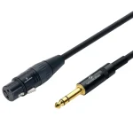 Végkiárusítás Soundsation WM-PXFJS1 - Wiremaster szimmetrikus patch kábel: XLR(mama)-6.3mm Jack SZTEREO / 1m