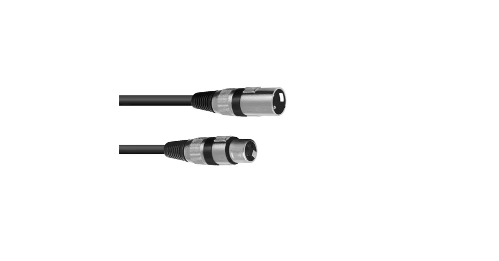 Omnitronic - XLR kábel 3pin 5m bk Végkiárusítás