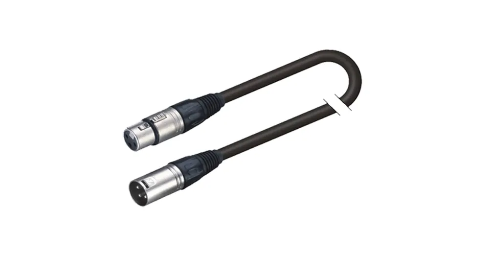 Korlátozott ajánlat Soundsation BPCXX-15BK - Hangfalkábel: XLR 3pólusú mama - XLR 3pólusú papa / 2x1.3 mm2 / 15m