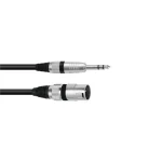 OMNITRONIC - Adapterkábel XLR(M)/Jack stereo 0.2m bk Kihagyhatatlan ajánlat
