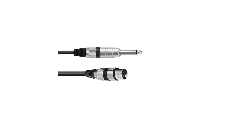 Ne maradj le OMNITRONIC - Adapterkábel XLR(F)/Jack mono 0,9m bk