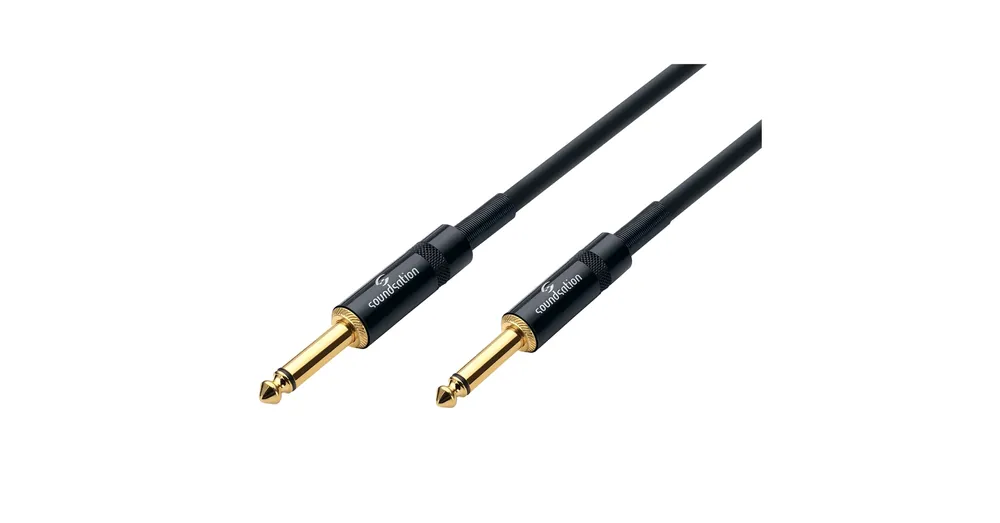 Soundsation WM-ICJJ6 - Wiremaster aszimmetrikus hangszerkábel: 6.3mm Jack MONO-6.3mm Jack MONO / 6m Kedvezményes ár