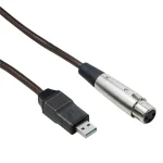 Bespeco BMUSB200 USB mikrofonkábel USB-XLR Akció