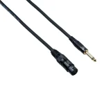 Bespeco EAJXF600 Eagle Pro mono mikrofonkábel jack-XLR, 6m Legnépszerűbb