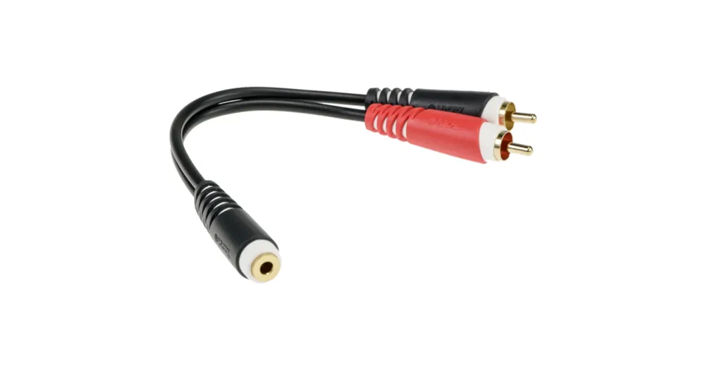 Csak ma Klotz - AYS-6 Y adapter kábel JACK-RCA 0,2 m