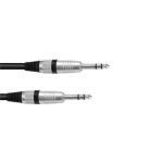 OMNITRONIC - Jack kábel 6.3 stereo 3m bk ROAD Gyors szállítás