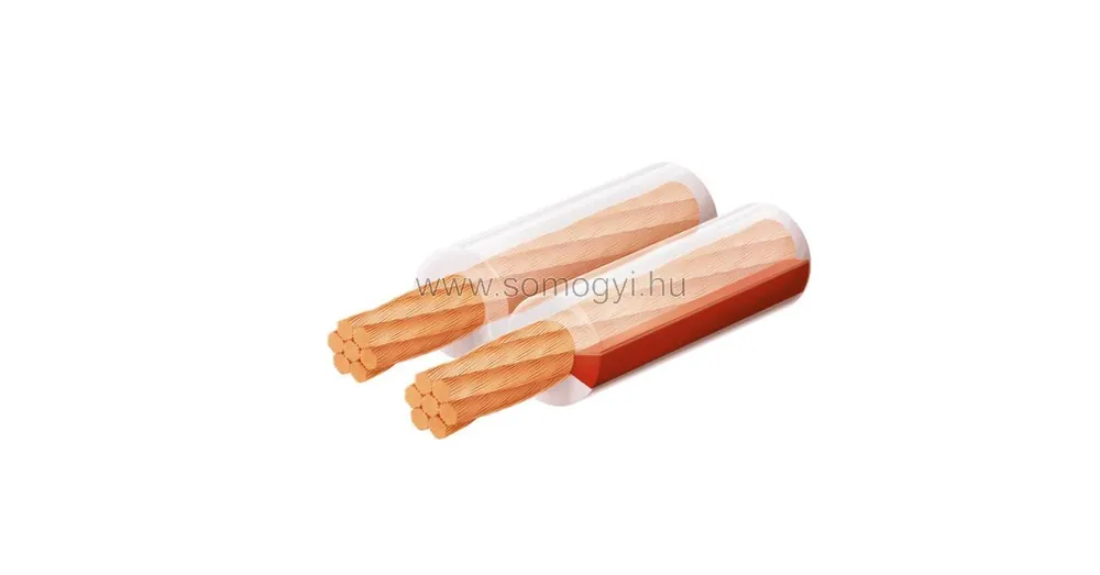 SAL KL 2,5T-10X Hangszóróvezeték, transzparent, 2x2,5mm Legjobb ár