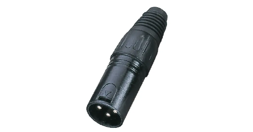 Soundsation SXLR04M-B - Fém csatlakozó XLR 3pólusú papa (25 db-os csomag) Vedd meg most