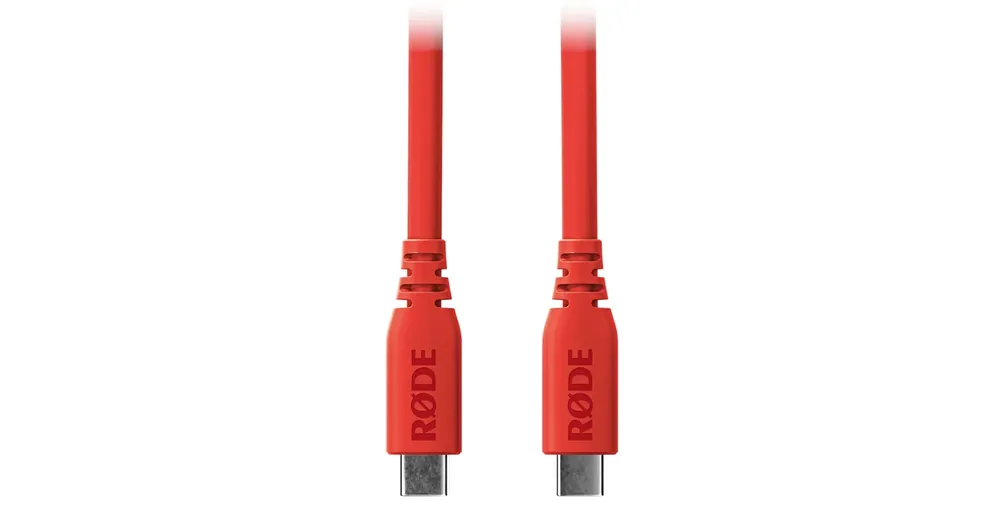 Rode - SuperSpeed USB-C - USB-C összekötő kábel, 2m, piros Szuper ajánlat