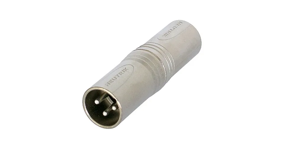Rendeld meg most Neutrik - NA3MM átalakító 3 pólusú XLR dugó-3 pólusú XLR dugó